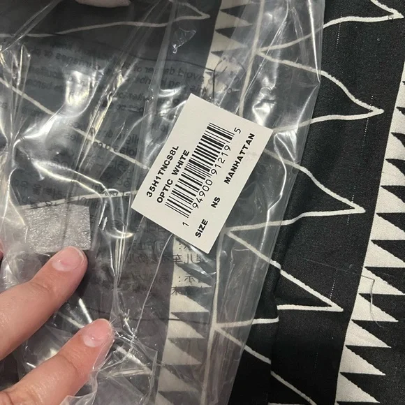 Michael Kors White Manhattan Bag